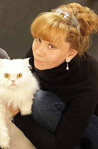 Татьяна Чурсина и кот Вата